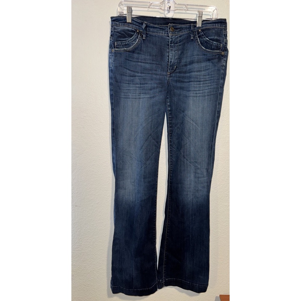 Citizens of Humanity Womens Jeans 31 Hutton‎ Medium Rise Wide Leg Flare